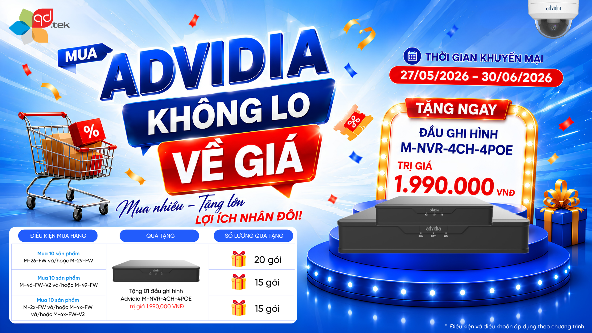 MUA ADVIDIA - KHÔNG LO VỀ GIÁ